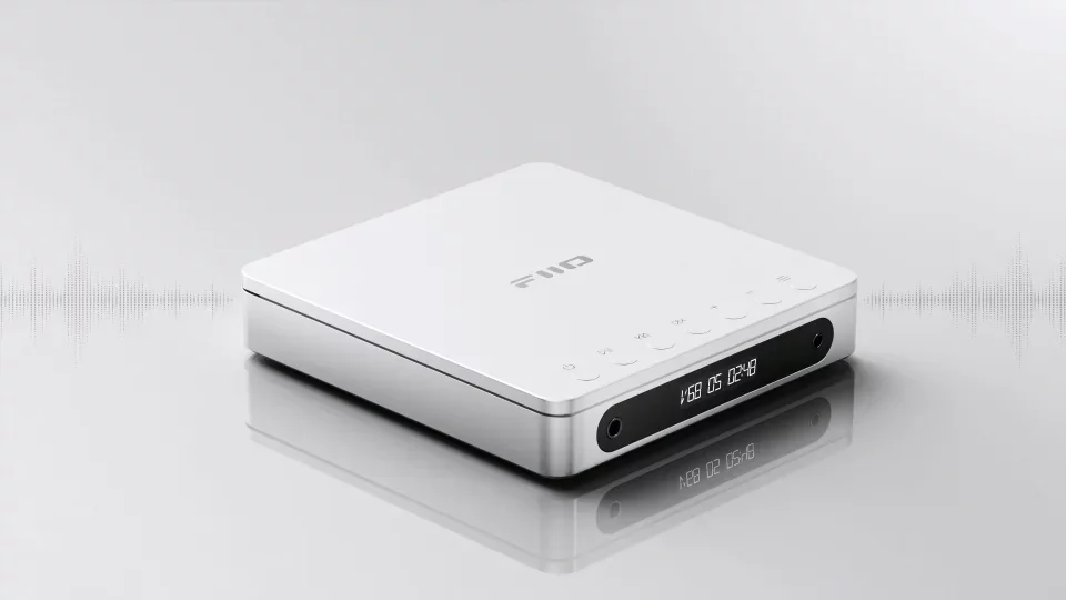 FiiO reboots the old-school portable CD player, minus the AA batteries