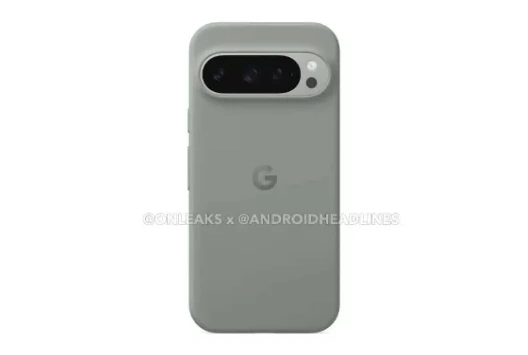 Pixel 9 Pro case is available in Charcoal, Porcelain, Hazel, Rose, and Aloe 005