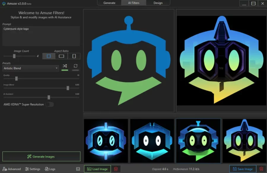 AMD створює революцію новий AI-генератор зображень Amuse працює на вашому ПК без інтернету 002