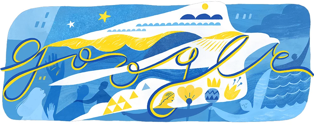 Google відзначає День Незалежності України новим дудлом 002