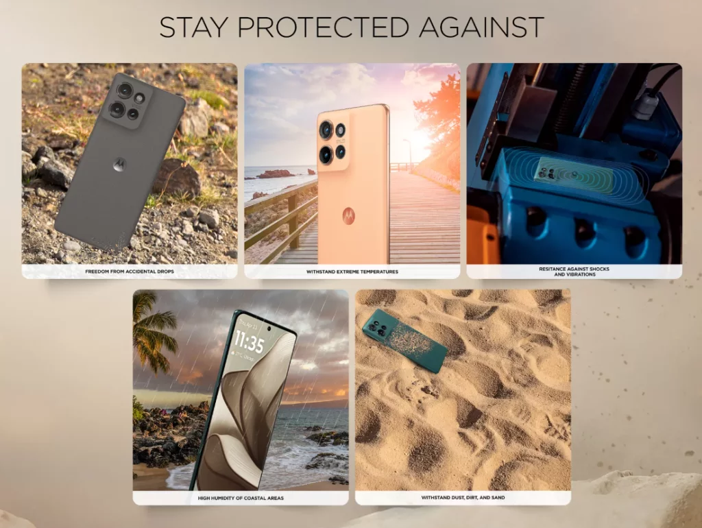 Motorola Edge 50 найтонший у світі смартфон з сертифікацією за військовим стандартом MIL-STD 810H 001