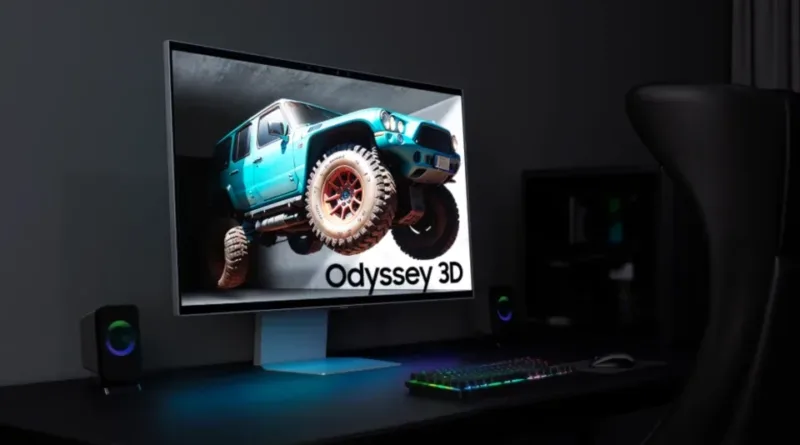 Samsung Odyssey 3D революційний монітор для геймерів, що працює без окулярів