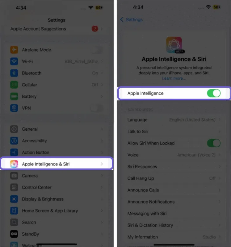 Як отримати доступ до Apple Intelligence в Україні: повний гайд по налаштуванню iOS 18.1 — iOS 18.4