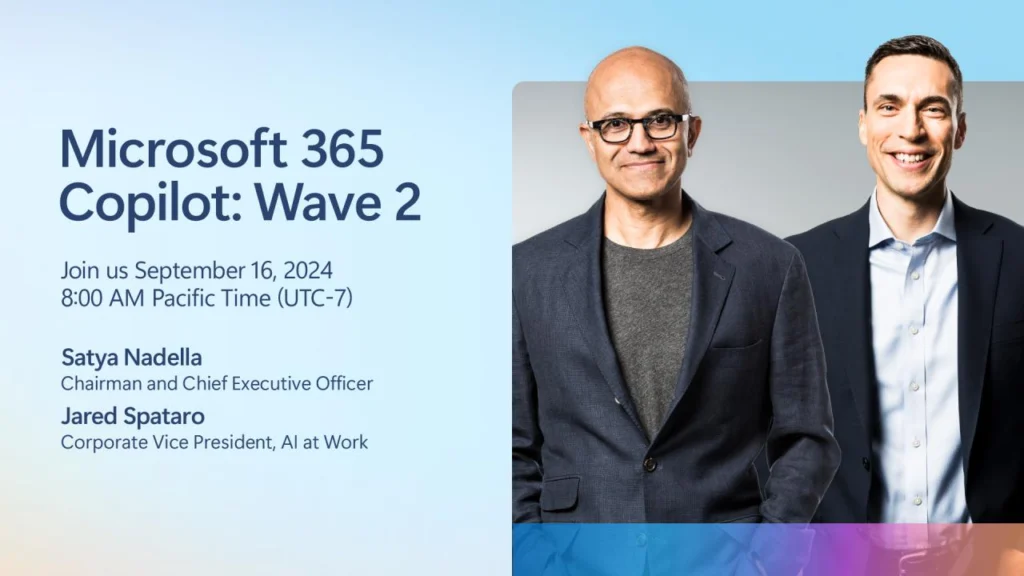 "Microsoft 365 Copilot: Wave 2": нова фаза ШІ продукту буде представлена 16 вересня
