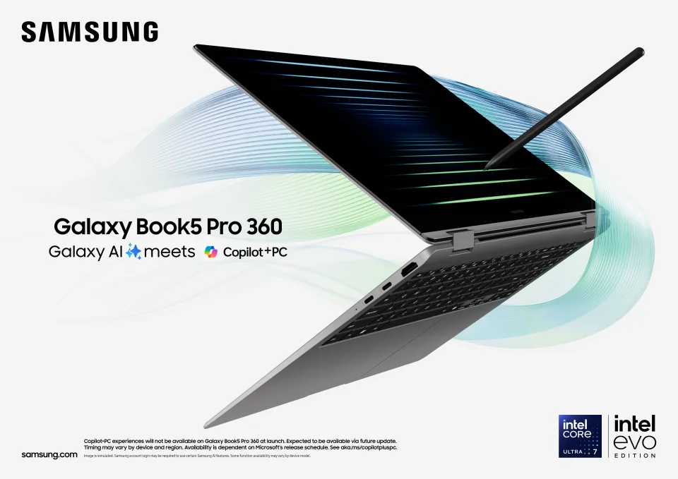 Samsung представляє новий Galaxy Book5 Pro 360 з потужним ШІ та інтеграцією з Android 001