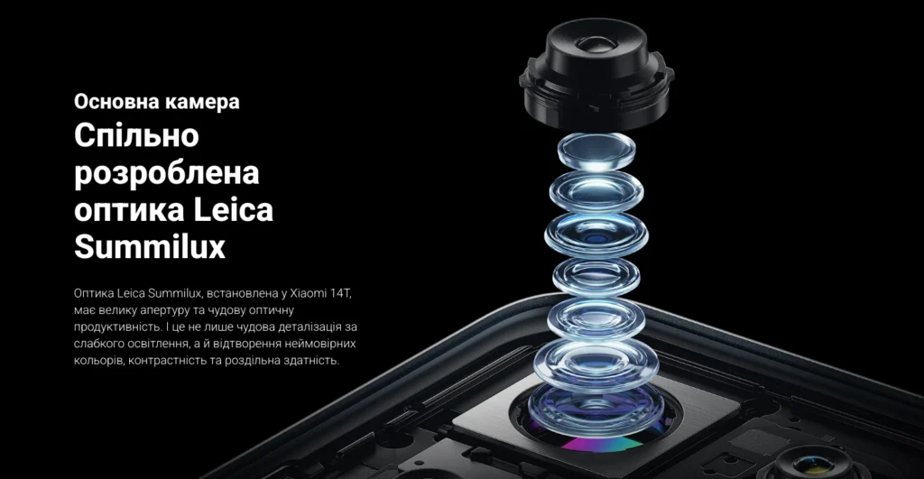 Xiaomi 14Т та 14Т Pro вже в Україні - камера