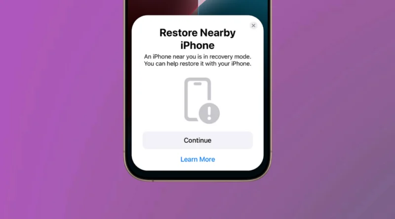 iOS 18: відновити iPhone 16 тепер можна за допомогою іншого iPhone — без проводів і комп'ютера