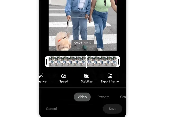 Відеоредактор Google Фото отримав нові функції штучного інтелекту