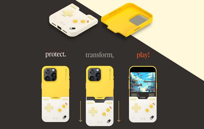 Назад у майбутнє цей чохол GameBaby перетворює iPhone на легендарний Game Boy