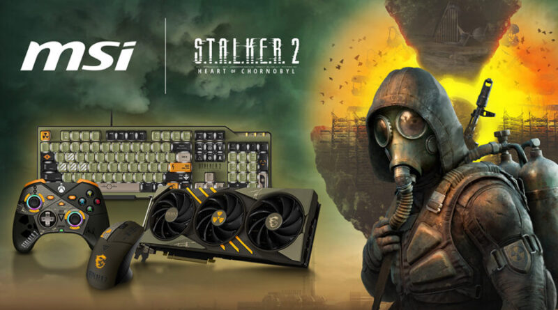 MSI представляє лімітовані продукти для фанатів S.T.A.L.K.E.R. 2 Серце Чорнобиля