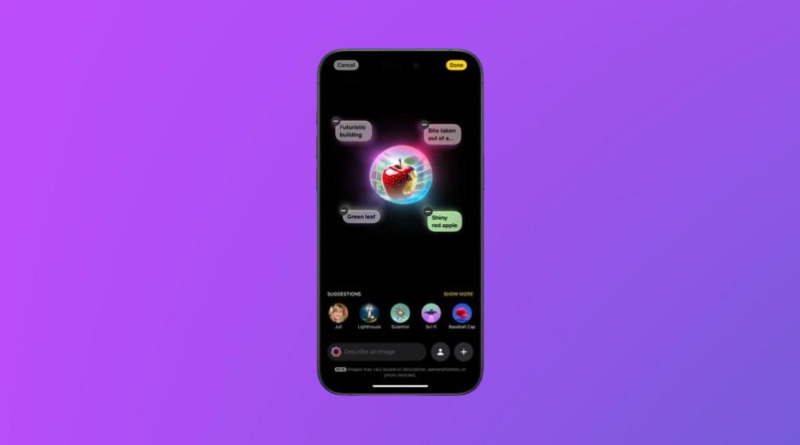 iOS 18.2: все, що потрібно знати про Image Playground