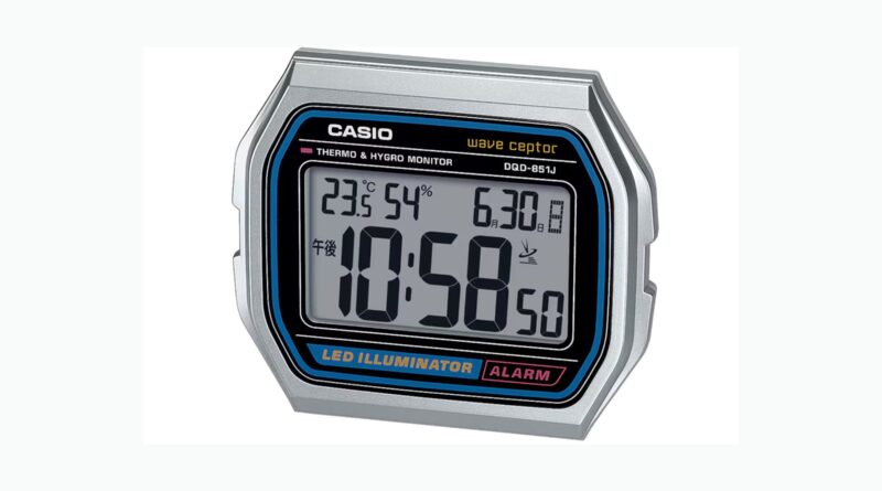 Casio випускає ретро-годинник DQD-851J-8JF з сучасними функціями