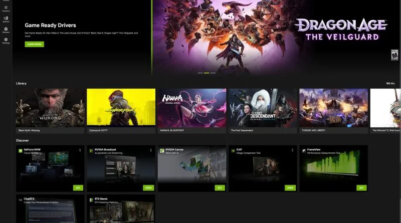 NVIDIA об'єднала GeForce Experience та Control Panel в єдиному додатку для зручного управління драйверами та налаштуваннями