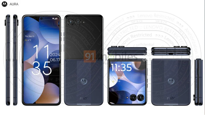 Motorola is preparing a new folding smartphone Moto Razr 50s Ultra