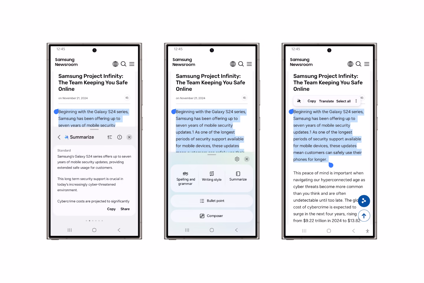 Samsung випустила One UI 7 на базі Android 15: нові заходи безпеки та покращення дизайну