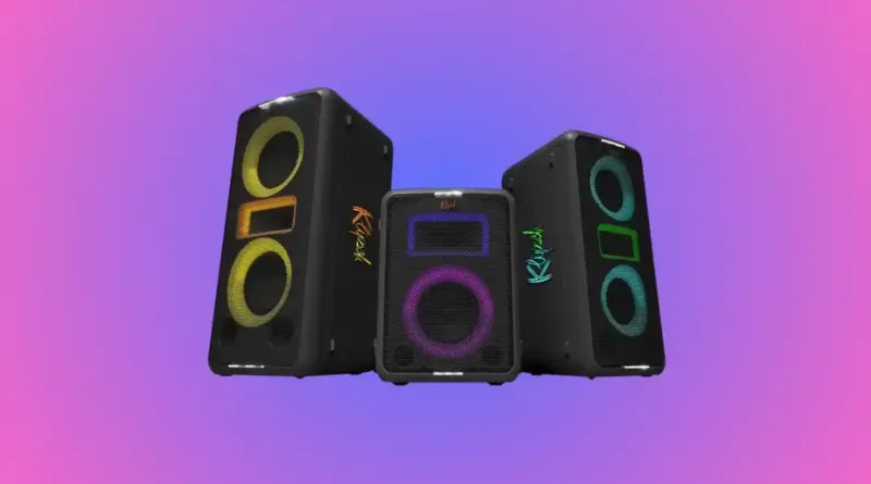 Klipsch представила нові караоке-колонки Music City Party: Vegas, Miami та New York