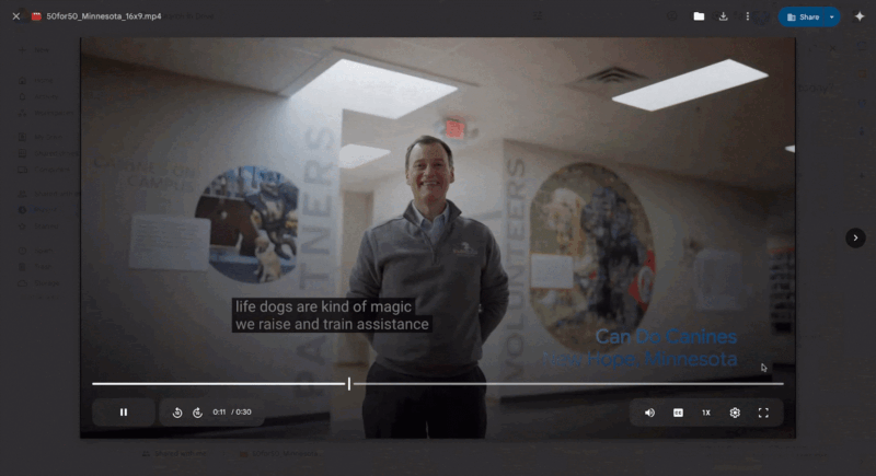 Google Drive отримав нову функцію пошуку у відео за текстовою транскрипцією
