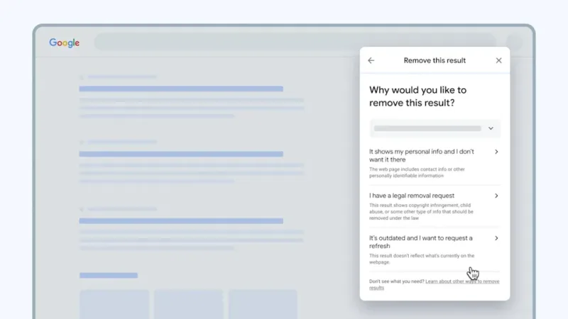 Google спрощує видалення особистої інформації з результатів пошуку