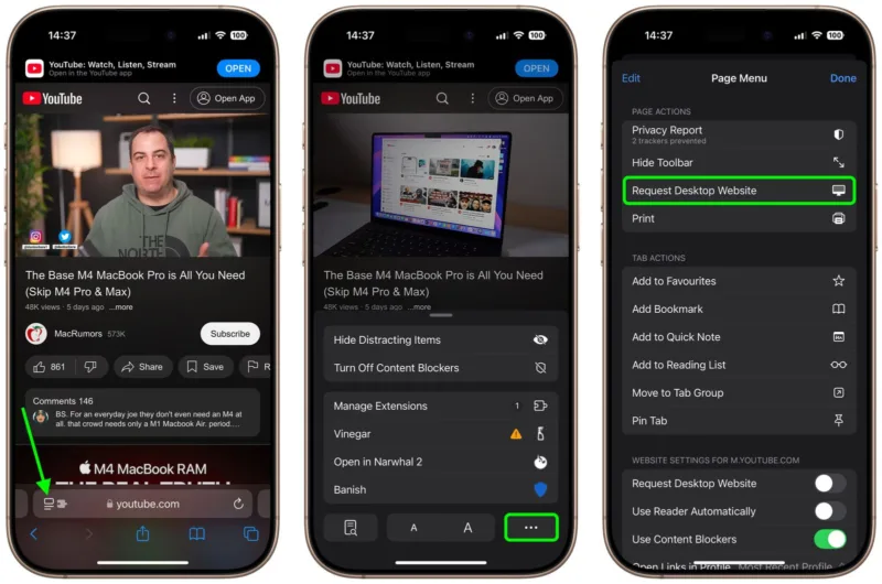 Як слухати YouTube у фоновому режимі на iPhone без  підписки Premium