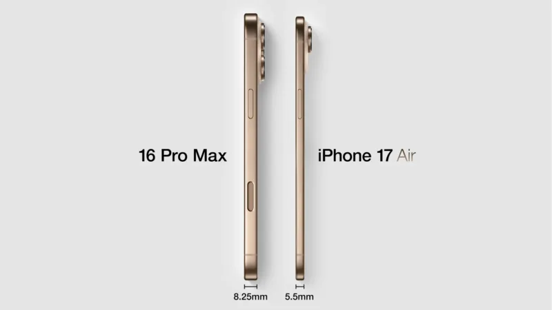 iPhone 17 Air стане найтоншим смартфоном у світі: нові подробиці