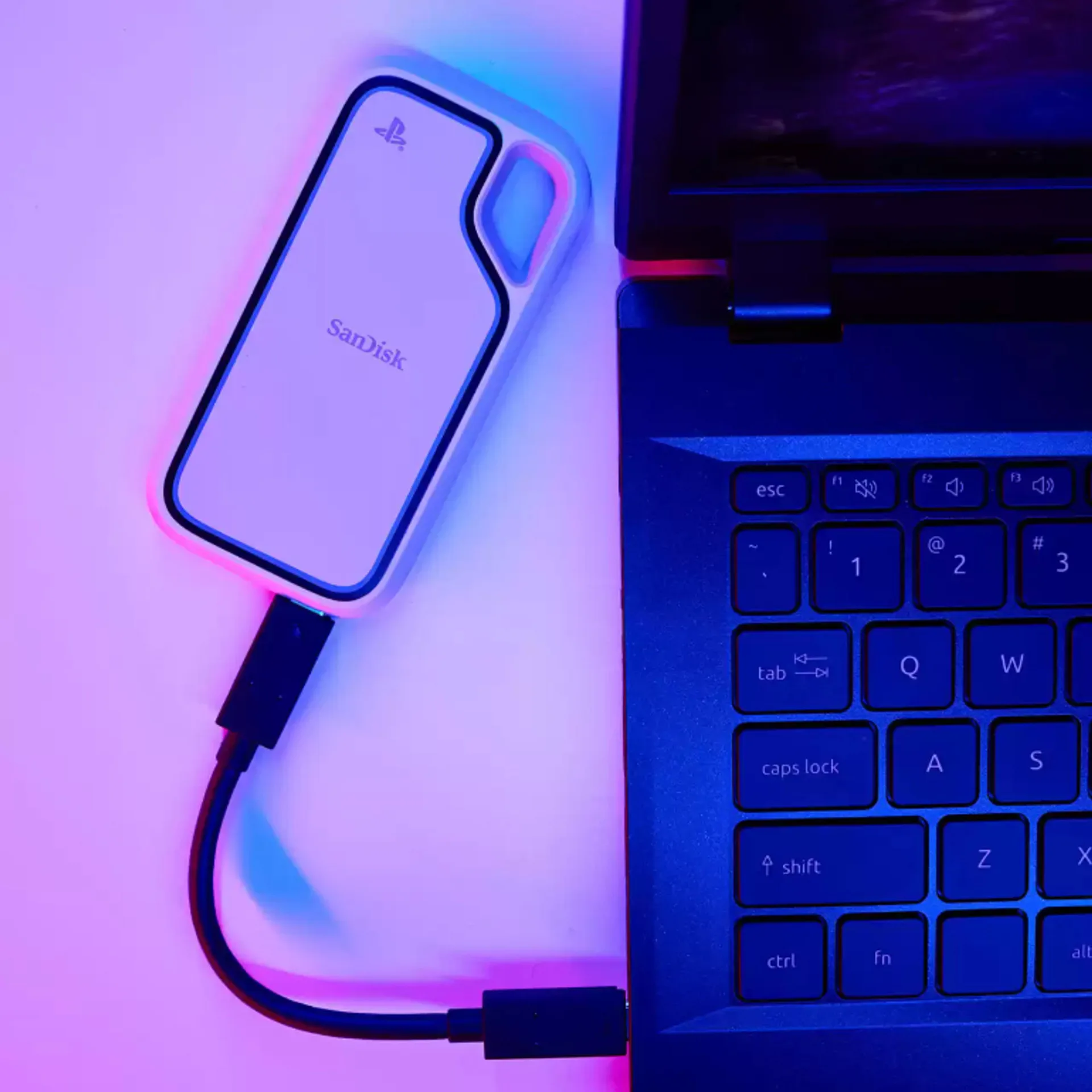 SanDisk Extreme Portable: портативний SSD у стилі PlayStation 5