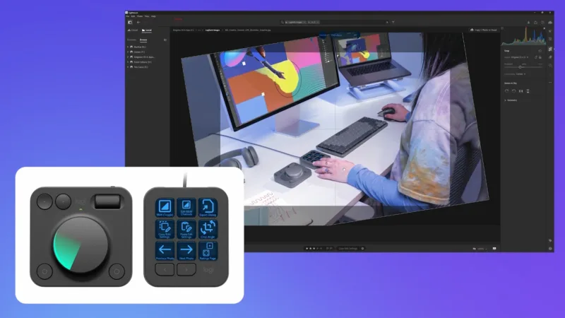 MX Creative Console від Logitech нарешті отримала підтримку DaVinci Resolve і Lightroom