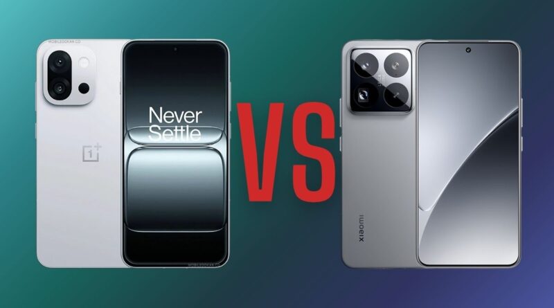 OnePlus 13T проти Xiaomi 15: який компактний флагман обійшовся без компромісів