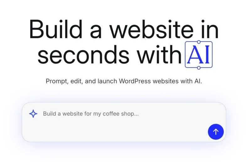 WordPress запускає безплатний ШІ-конструктор сайтів — створити сайт тепер можна в кілька кліків
