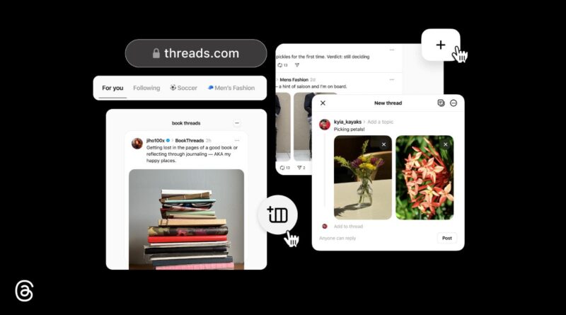 Meta перенесла Threads на новий домен та покращила вебверсію