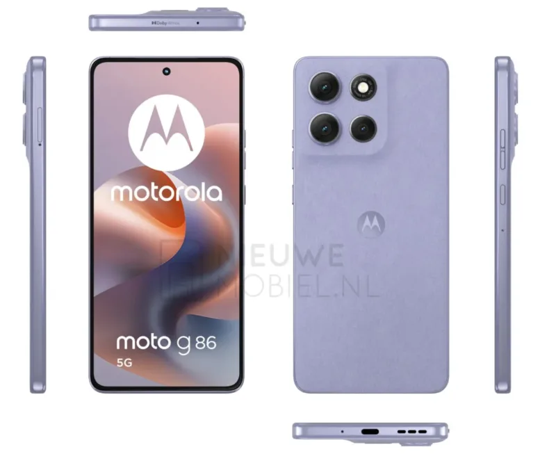 Moto G86 отримає значні зміни в дизайні та новий слот на корпусі