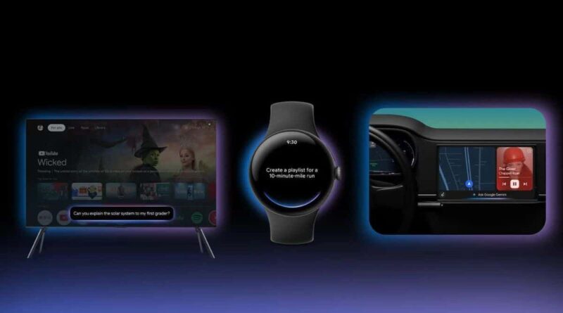 Gemini тепер усюди: ШІ від Google приходить на Android Auto, Wear OS і навіть у телевізори