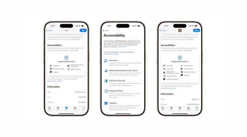 Apple додасть до App Store спеціальні мітки доступності: що це змінює для користувачів