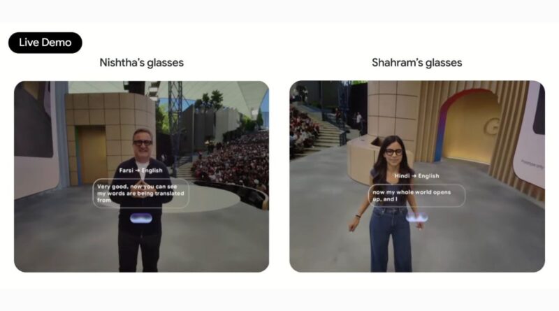 Google показала XR-окуляри з живим перекладом і штучним інтелектом Gemini