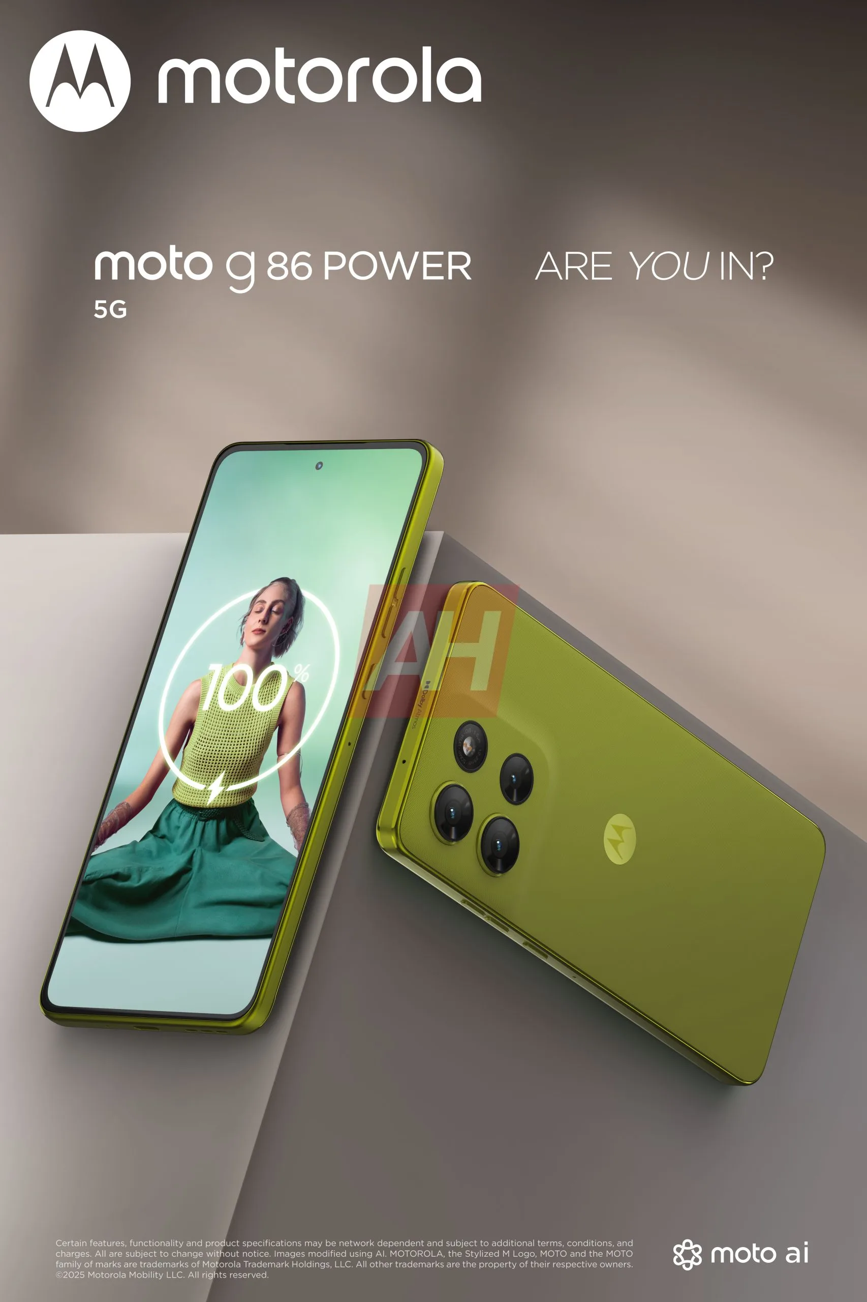 Moto G86 Power 5G: величезна батарея, стильний дизайн і потужна камера — все, що потрібно у 2025