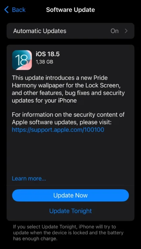 Apple випустила iOS 18.5: що нового та про які зміни варто знати вже зараз