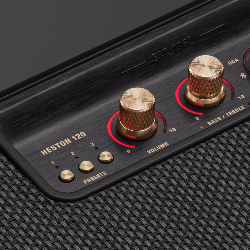 $1000 за перший саундбар від Marshall — Heston 120 із Dolby Atmos і фірмовим дизайном гітарного підсилювача