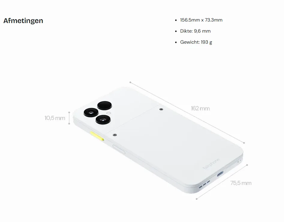 Fairphone 6: модульний смартфон з 2-денною автономністю та сучасним дизайном