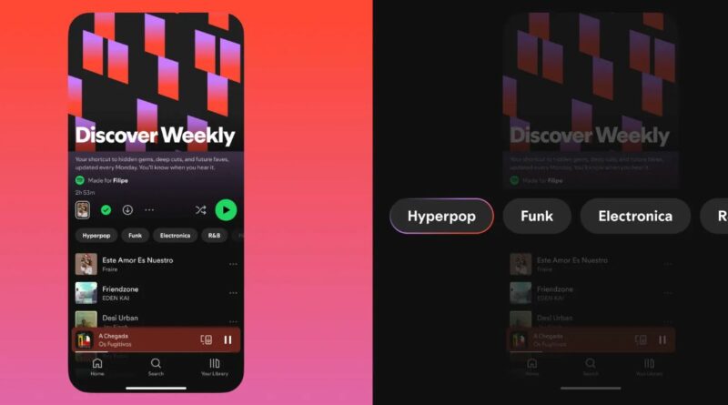 Spotify дозволить користувачам налаштовувати жанри плейлистів Discover Weekly (Тижнева добірка)