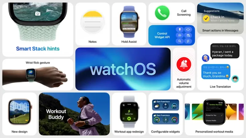 watchOS 26 отримала новий дизайн Liquid Glass, Workout Buddy з Apple Intelligence та покращену взаємодію з повідомленнями на Apple Watch