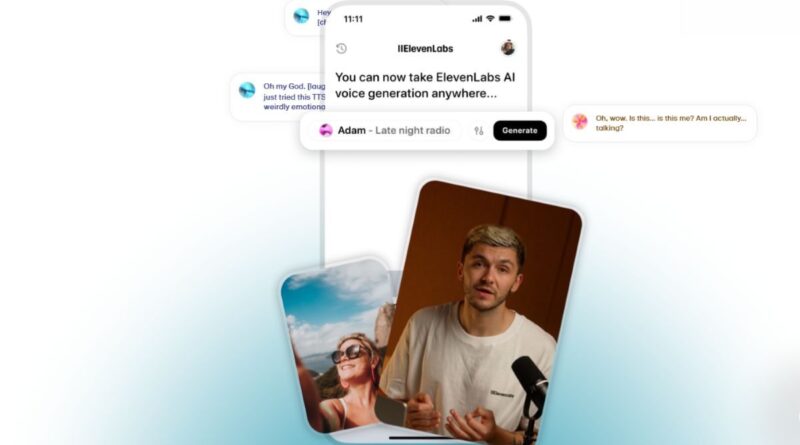 ElevenLabs випустила мобільний застосунок для генерації голосу з тексту на iOS та Android