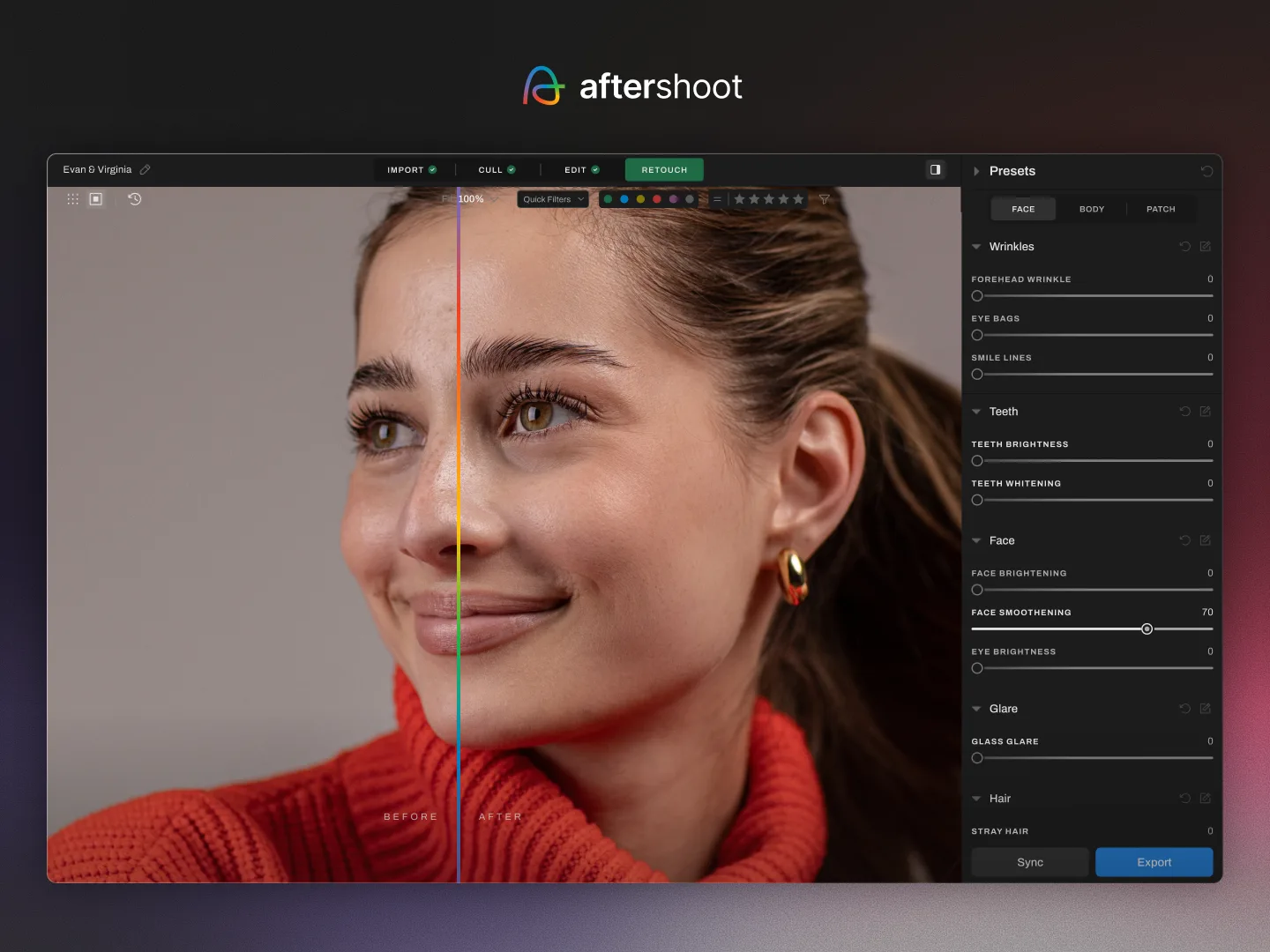 General-1 — Aftershoot AI Retouching