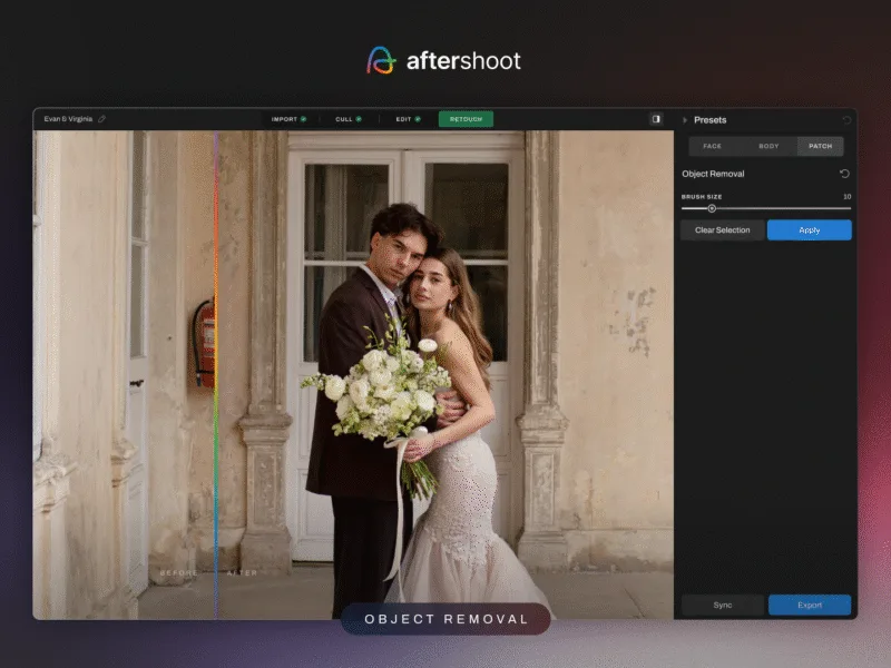 Object Removal  — Aftershoot AI Retouching