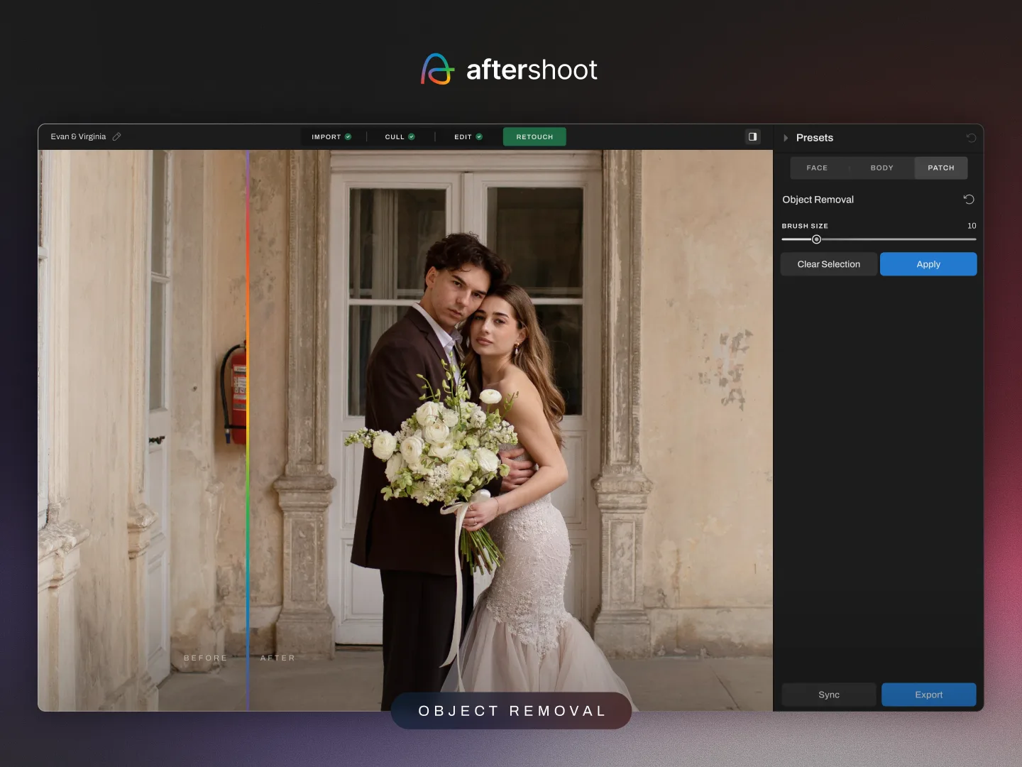 Object Removal  — Aftershoot AI Retouching