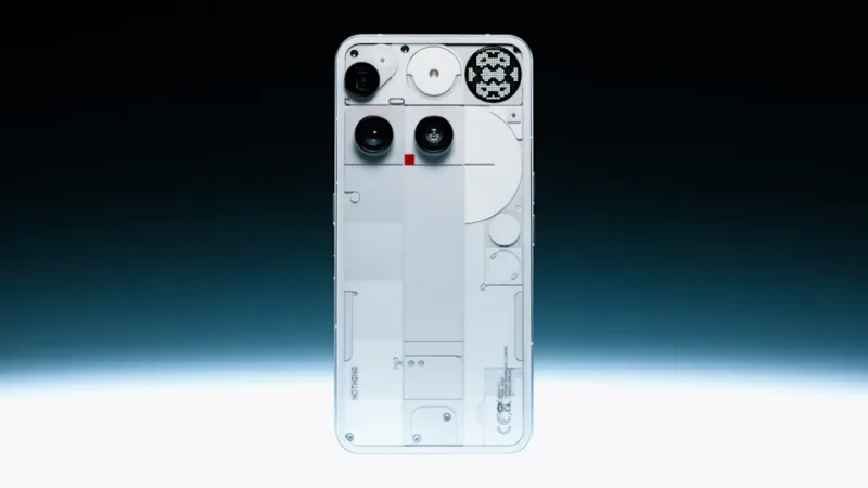 Nothing Phone 3: преміальний смартфон з чотирма 50-мегапіксельними камерами та дисплеєм Glyph Matrix