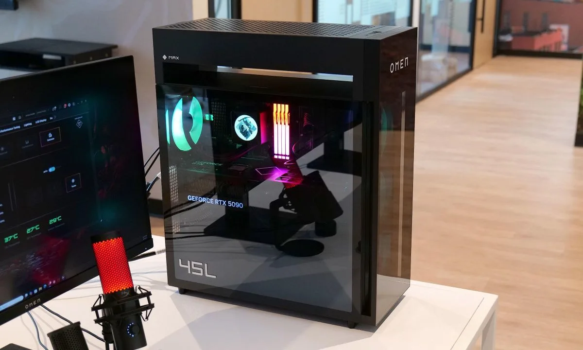 HP представляє ігровий ПК Omen Max 45L: революційне охолодження та легка модернізація