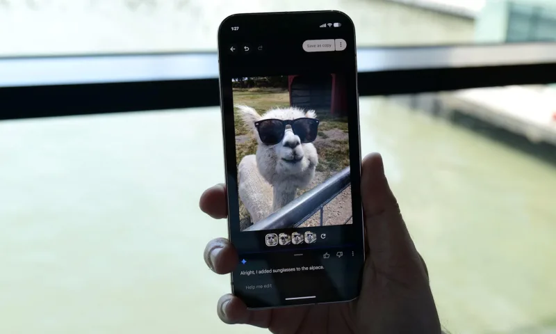 ШІ-редагування фото та оновлення камери