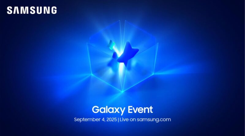 Samsung анонсував Unpacked на 4 вересня: очікуються планшети Galaxy Tab S11 та S25 FE