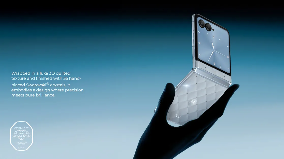 Motorola та Swarovski представили Razr з кристалами за $1000
