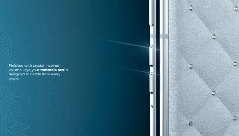 Motorola та Swarovski представили Razr з кристалами за $1000