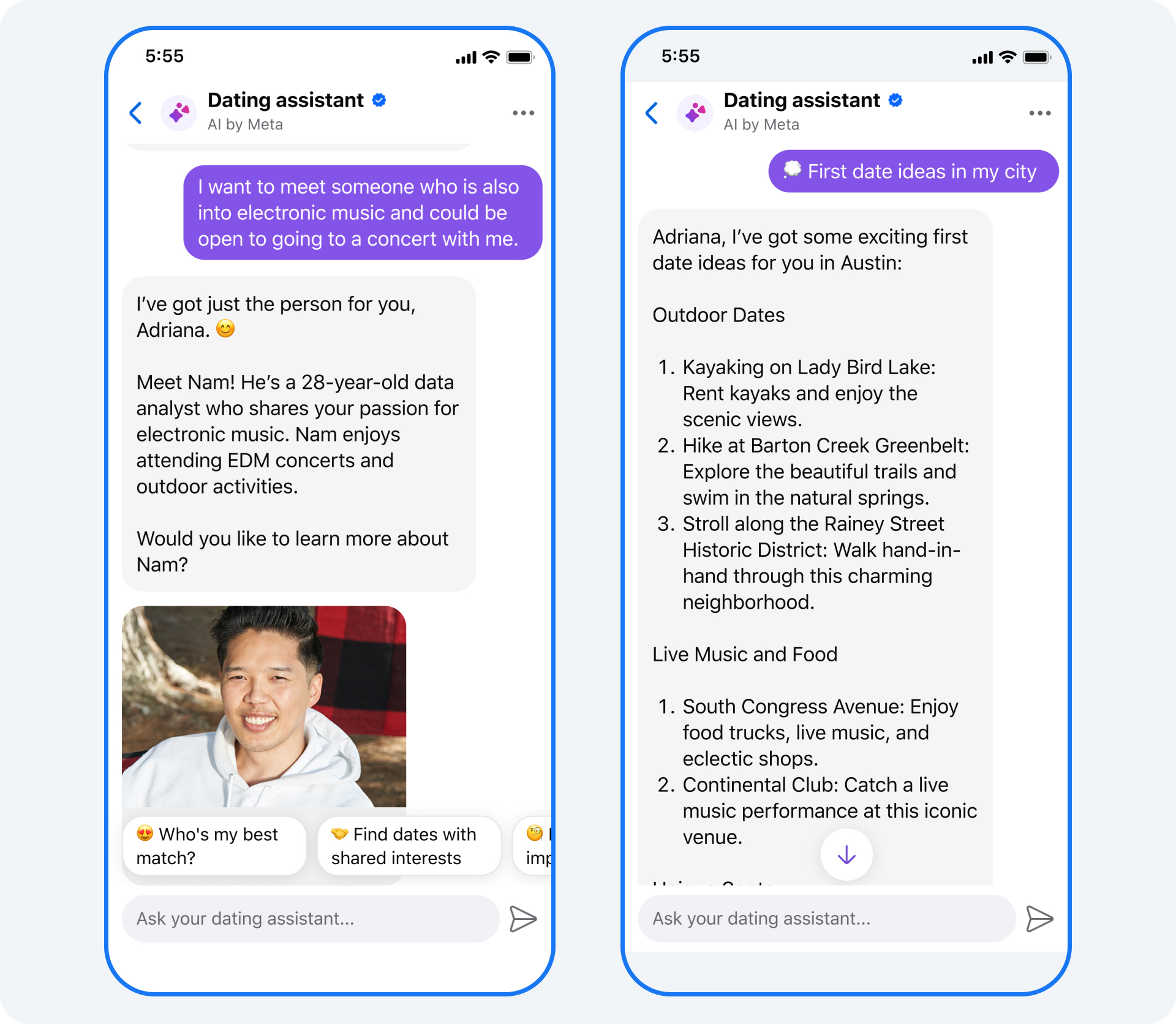 Facebook Dating отримає ШІ-асистента для пошуку ідеальних партнерів
